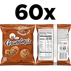 Grandma's Mini Chocolate Chip Cookies, 2 Ounce