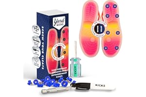 Yardkicks Traction Kit: DIY Baseball Softball Cleats for Your Shoes - Transform Sneakers Into Custom Cleats - Unisex Spikes - 20 Studs - Ideal Gift for Ball Players & Kids to Boost Field Traction