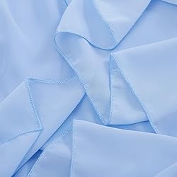 Wedding Arch Drapes Fabric 3 Panels Light Blue