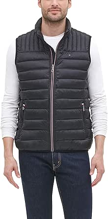 tommy hilfiger reversible puffer vest