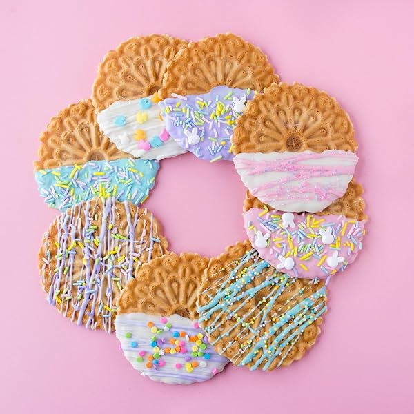 SWEETS INDEED SPRINKLES, 4 PACK, EDIBLE SPRINKLE MIX, PERFECT FOR CAKE DECORATIONS, BAKING, ICE CREAM, COOKIES, CUPCAKE TOPPER (EASTER)