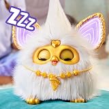 Furby Gold Glam Interactive Plush Toy with Crown Beads Comb 600+ Responses view 5