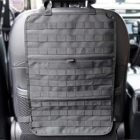 Amazon キックガード 車 シートバックカバー 座席背面 シートカバー キックバックガード カー用品 Willget ブラック シートカバー 車 バイク