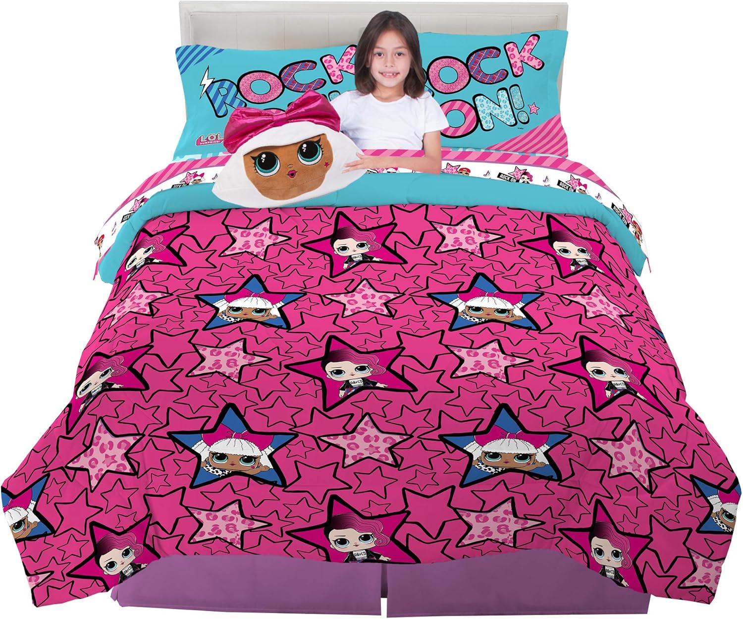 lol doll queen size bedding