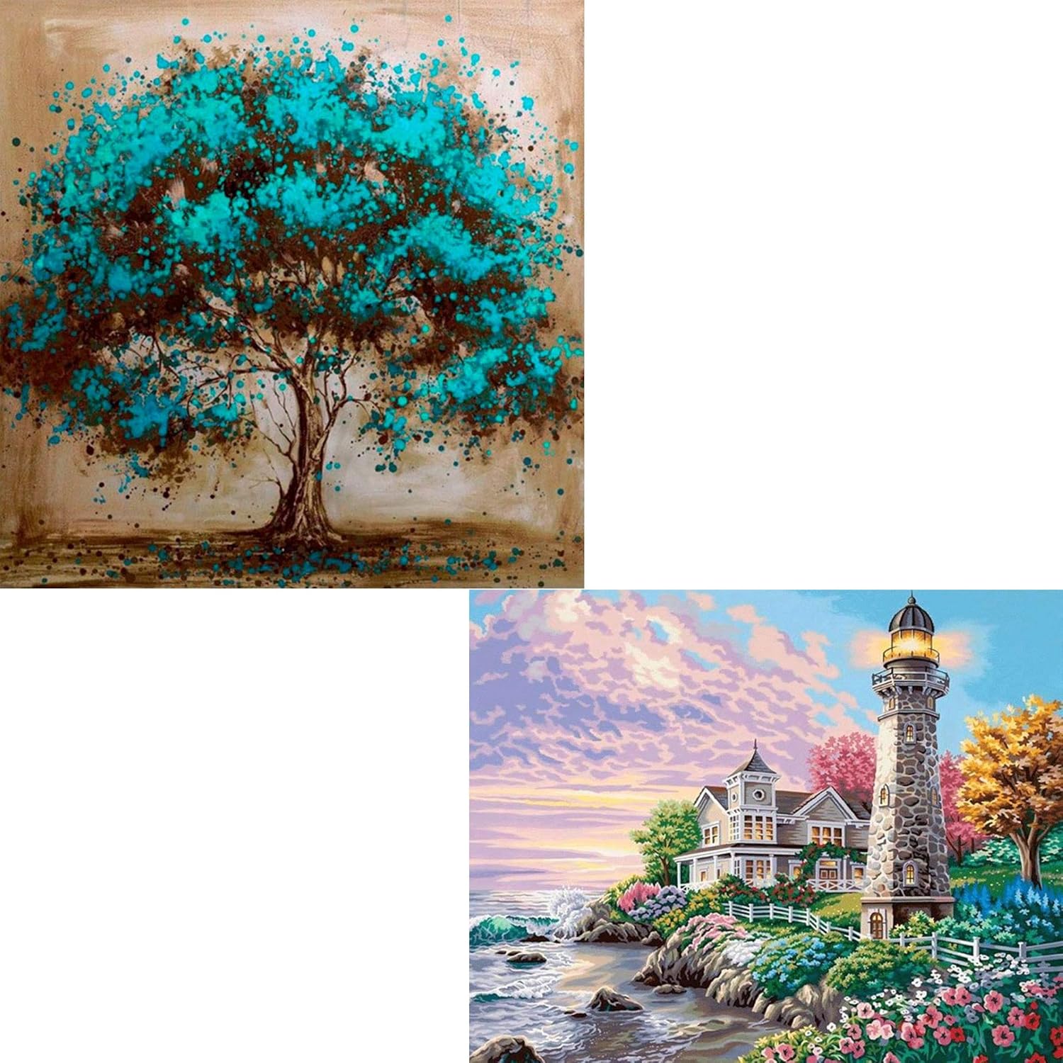 Artoree DIY 5D Diamond Painting by Number Kit for Adult