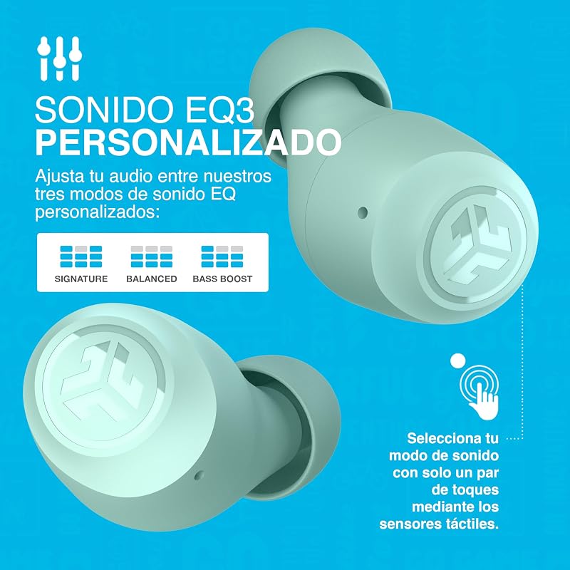 Go Air Pop+ Auriculares Inalámbricos Bluetooth - 35h, Menta