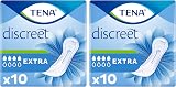 TENA Lady Extra Duo Pack 2 x 10 Pads 20 Towels Free UK Delivery