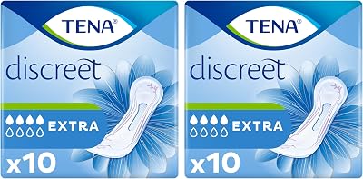 TENA Lady Extra Duo Pack 2 x 10 Pads 20 Towels Free UK Delivery