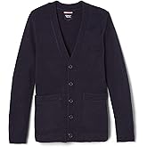 French Toast Unisex Anti-pill V-neck (Standard & Husky) School Uniform Cardigan Sweater