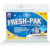 Walex Fresh-Pak RV/Marine Holding Tank Treatment - Black Water Holding Tank Deodorizer for Rapid Breakdown of Waste & Toilet 