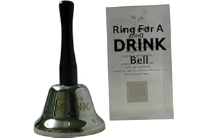 Fairly Odd Novelties Ring for a Drink Novelty Handbell