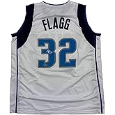 Facsimile Autographed Cooper Flagg Dallas White Reprint Laser Auto Basketball Jersey Size Men's XL