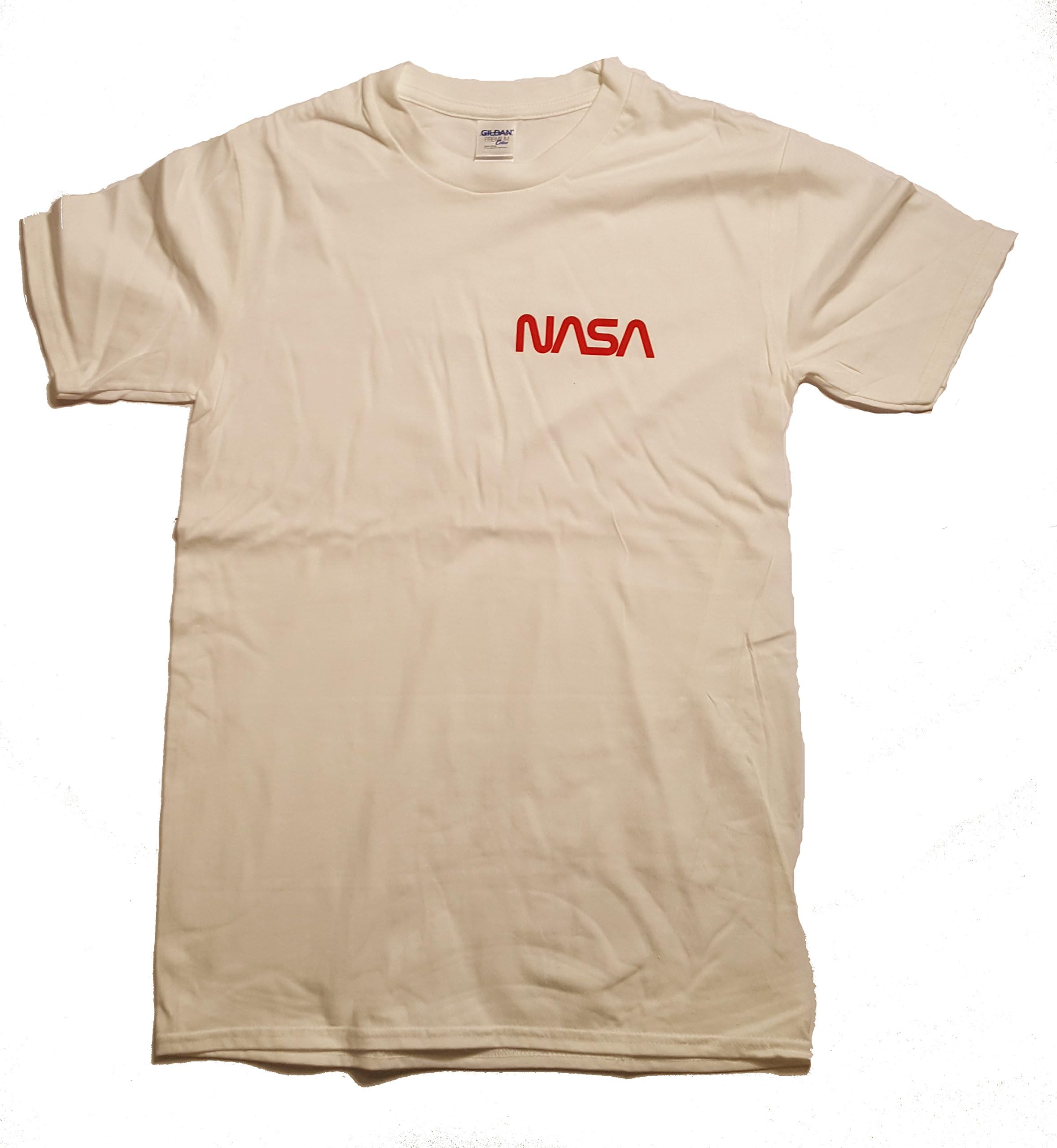 Toykoshi NASA Worm Badge Logo Men's Premium T Shirt Licensed (VP)