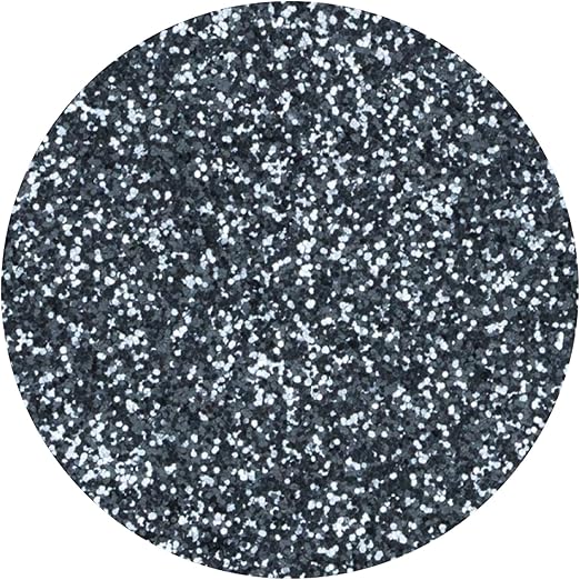 100g Metallic Grey Steel Graphite Glitter Powder Florist Wine
