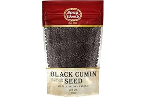 Kalonji Seeds 14 oz | Resealable bag | Whole Black Seed, Nigella Sativa, Black Cumin | by Spicy World
