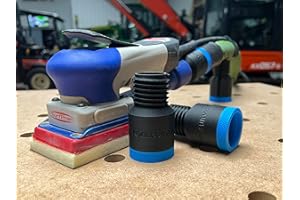 TOOLCURVE Hose Adapter Compatible with Festool 27mm Hose to SurfPrep Sanders