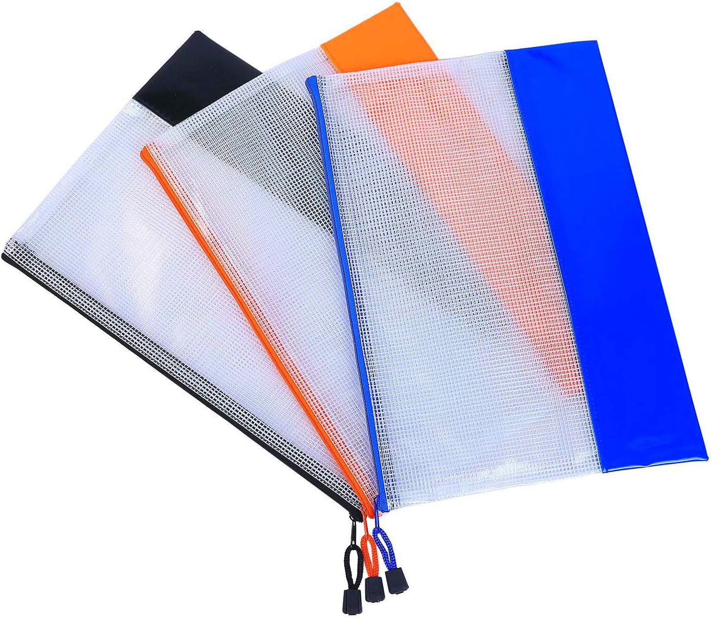 plastic zip folder