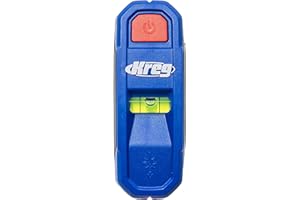 Kreg KMM1000LZ - Kreg Magnetic Stud Finder with Laser-Mark - Stud Finder & Wall Scanner - Magnetic Stud Finder Tool - with Precise Stud Magnet