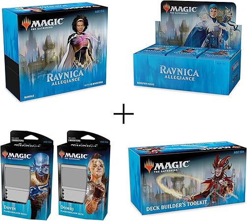 Amazon Mtg Magic The Gathering Ravnica Allegiance ブースターボックス バンドル ツールキット プレインズウォーカーデッキ 追加の10枚のmtgトレーディングカード トレカ 通販 Amazon Mtg Magic The Gathering Ravnica Allegiance ブースターボックス バンドル ツールキット プレインズウォーカーデッキ 追加の10枚のmtgトレーディングカード トレカ 通販