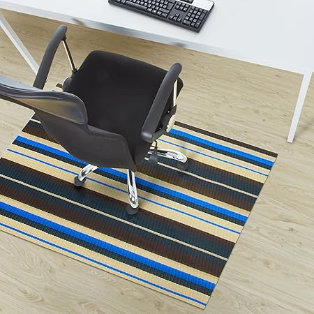 Casa Pura Ravenna Decorative Floor Protector Mat For Desk