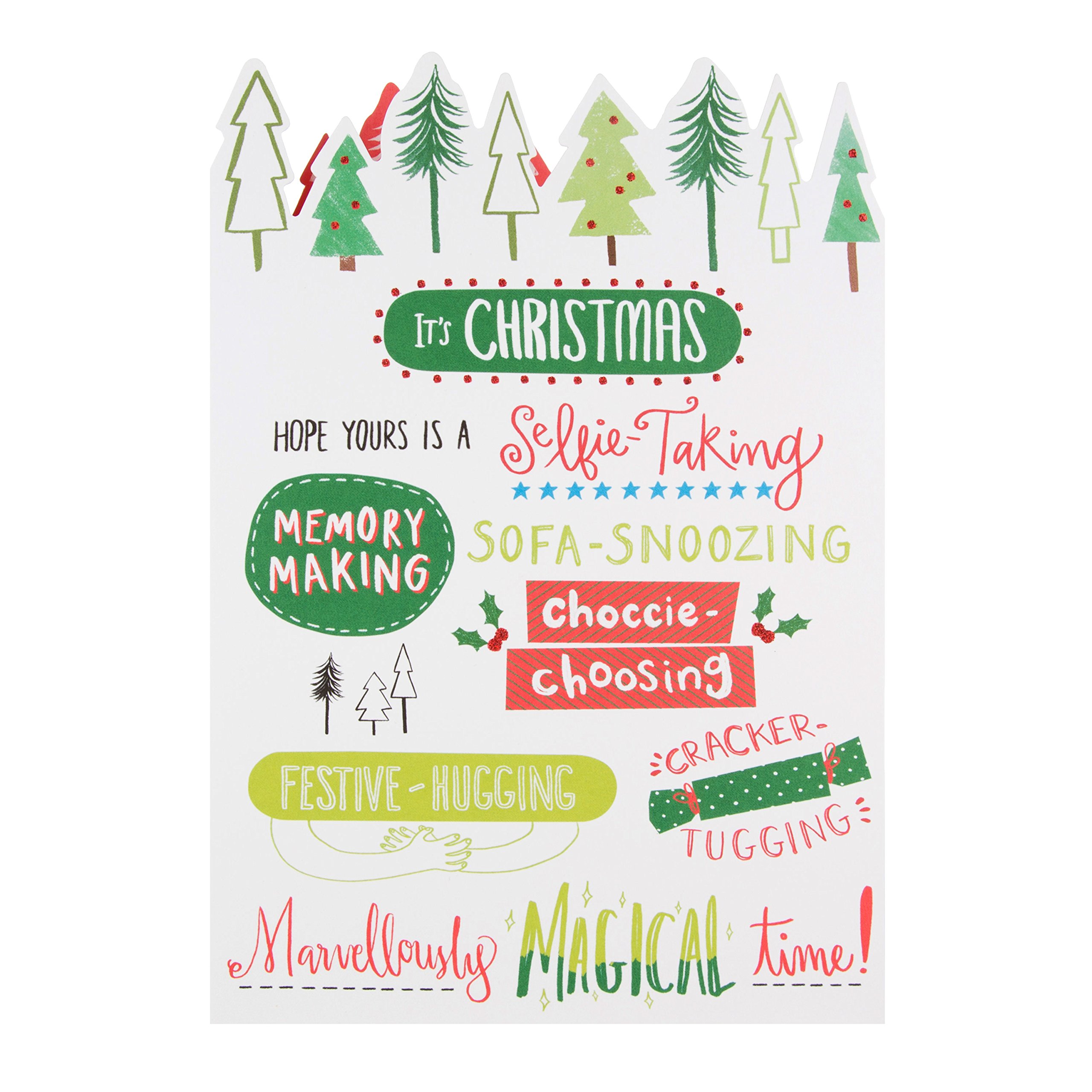 Hallmark Medium "Magical Time" Christmas Card