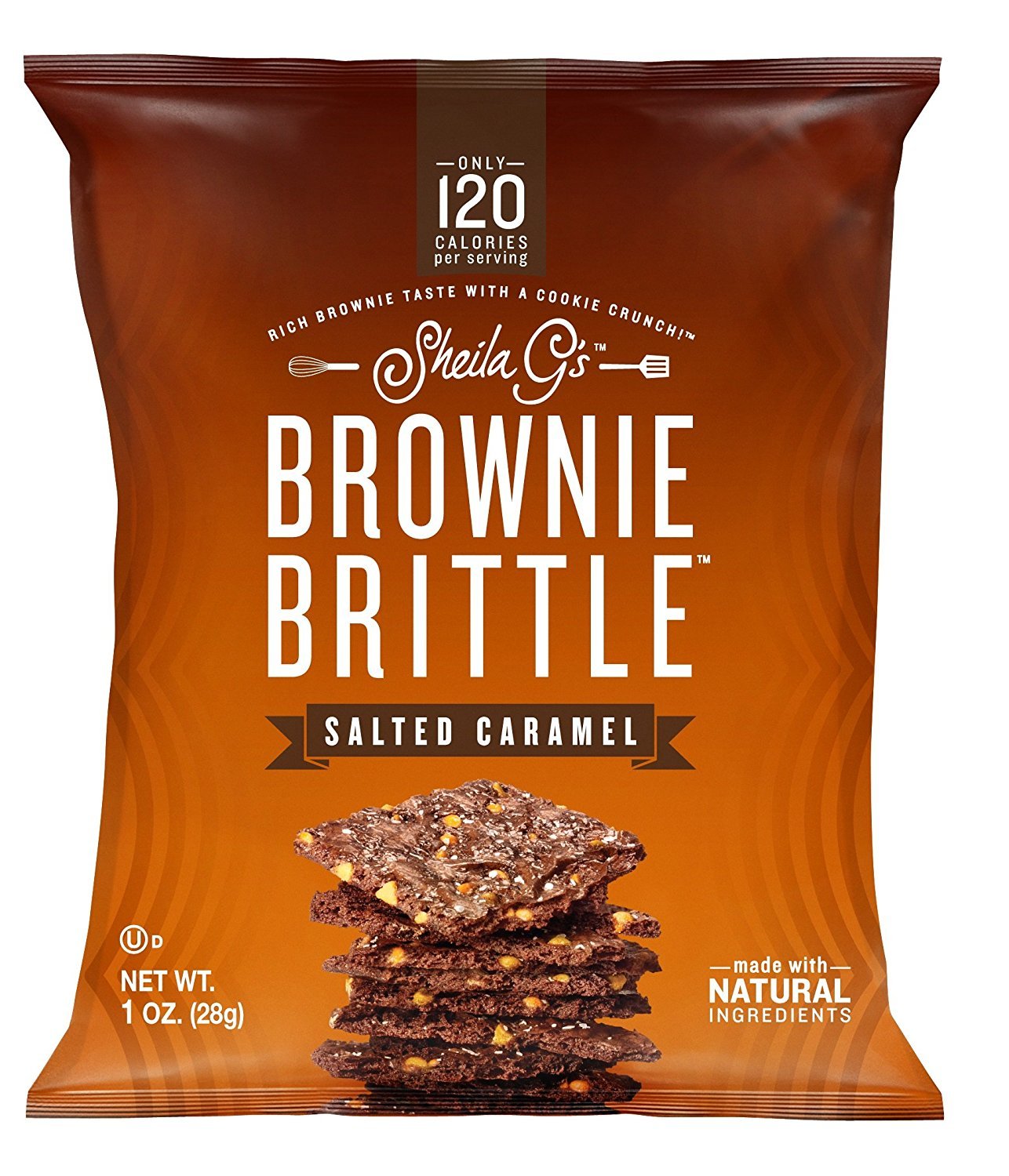 Sheila G's Brownie Brittle, Salted Caramel & Chocolate Chip Variety