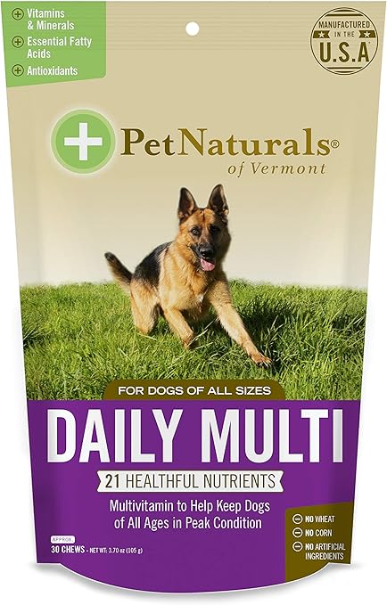 dog ate my multivitamin