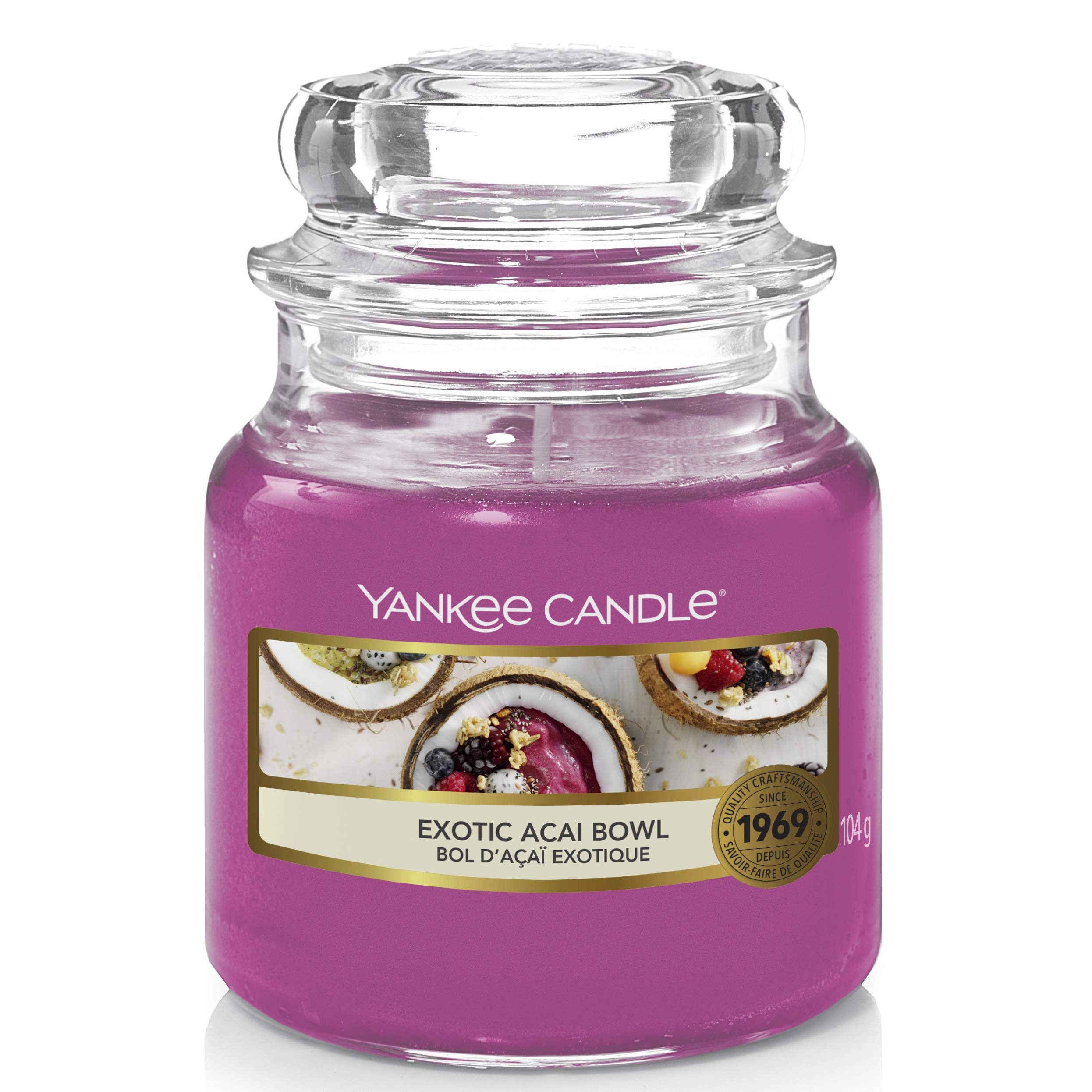 Yankee Candle Candle, Exotic Acai Bowl, Classic Small Jar