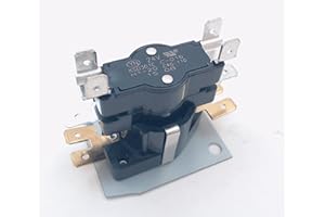 SENECA RIVER TRADING Napco Time Delay Fan Relay DPST Switch, 24 V, B1256504, NS103