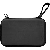 abxylute Portable Nylon Carrying Bag S9 Gaming Phone Controller, with Mesh Pocket, Dual Zippers, Securing Band and Wrist Strap (Black)