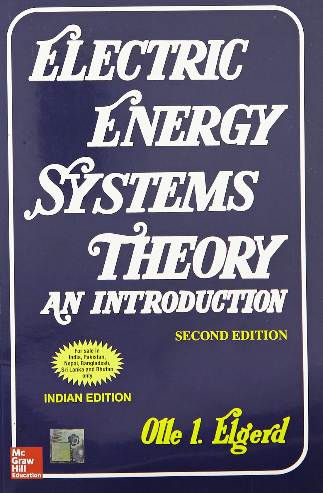 Electrical Energy Systems Theory An Introduction Pdf