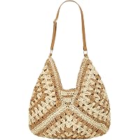 Hnycinj Women's Woven PU Leather Crossbody Bag - Small Purple Shoulder Bag Clutch Purse - View #7