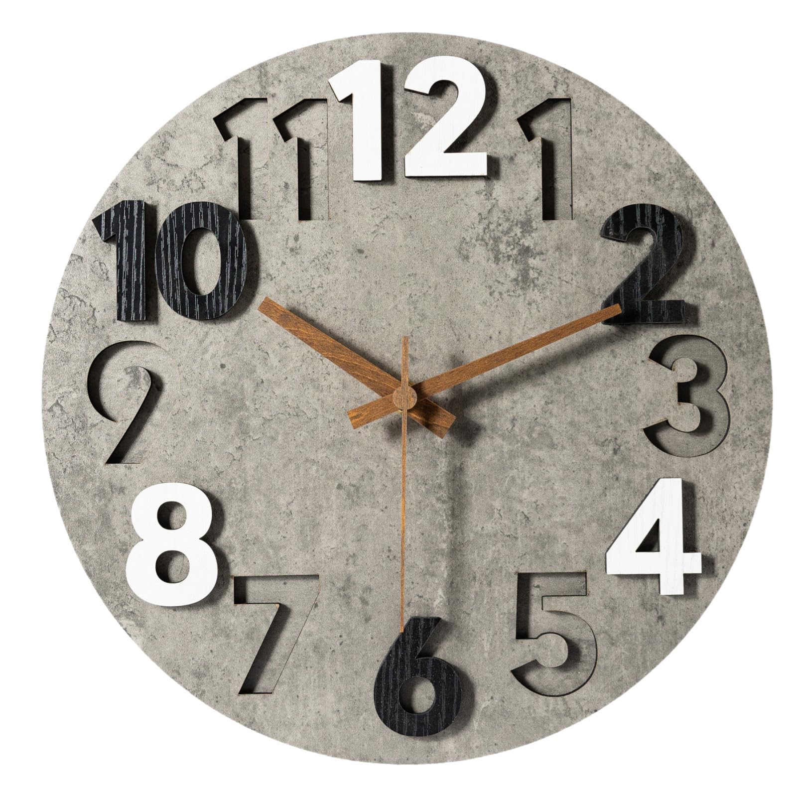 Mua Nbdeal RB991 Wall Clock, Radio Clock, Continuous Second Hand