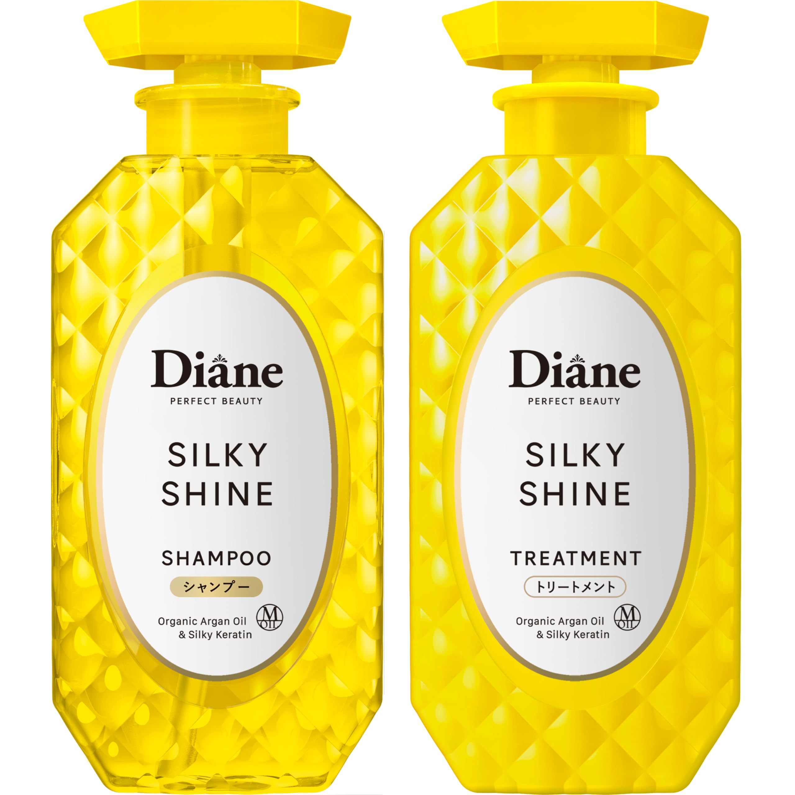 Diane(ダイアン) シャンプー&トリートメント [シルキーシャイン] ホワイトベリームスクの香り パーフェクトビューティ セット 450ml×2