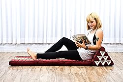 Leewadee 3-Fold Mat with Triangle Cushion
