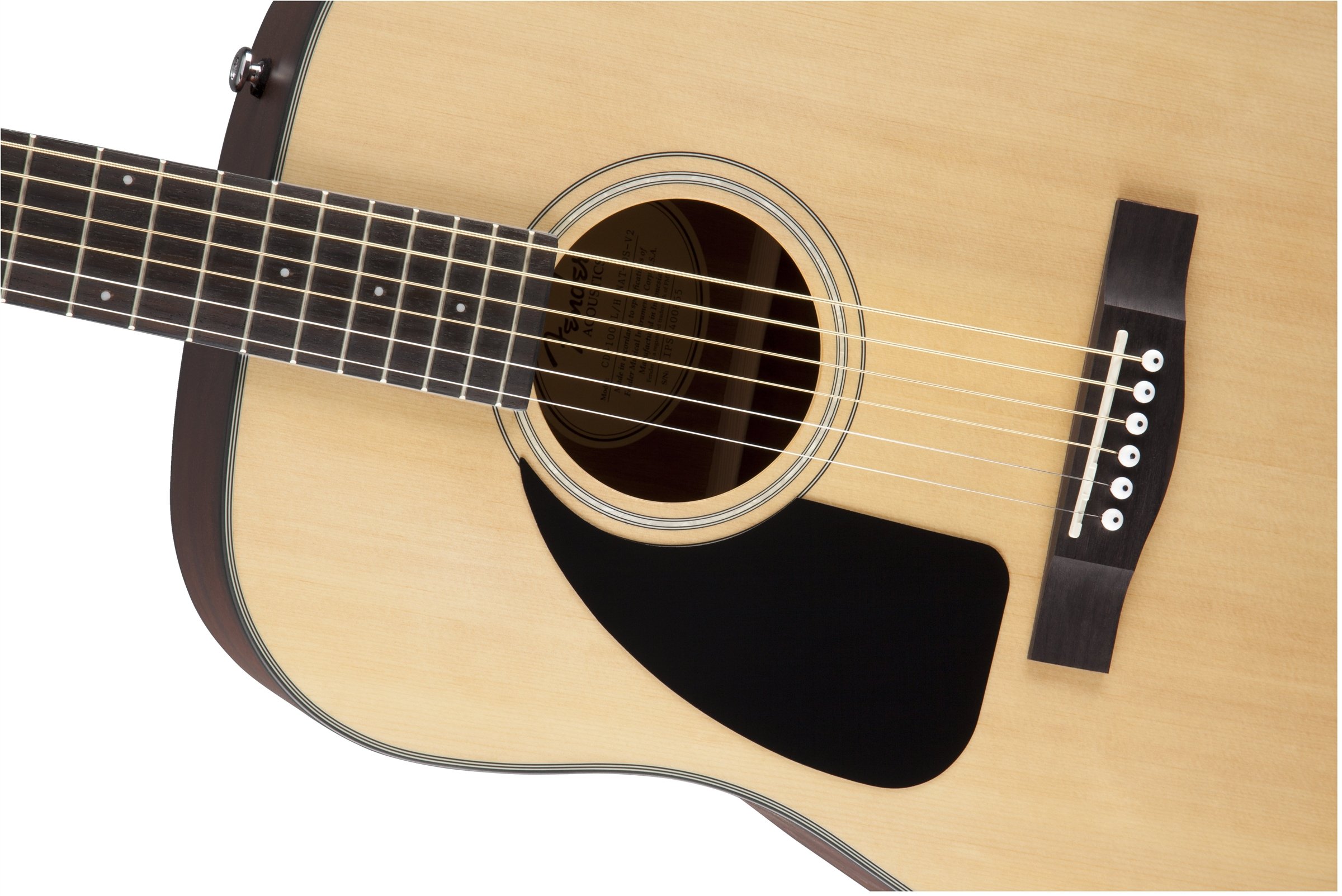 Galleon Fender Beginner Dreadnought Acoustic Guitar, Left Handed CD