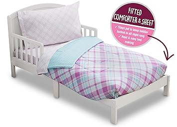 Amazon Com Toddler Bedding Set Girls 4 Piece Collection