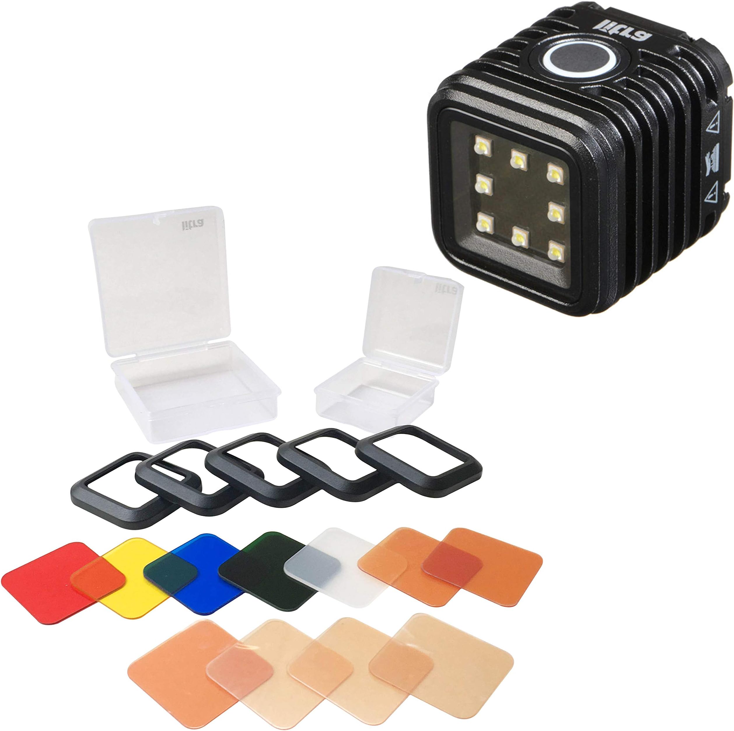 LitraTorch (Water Proof & Drop Proof Action Camera Light) + Litra Filter Set