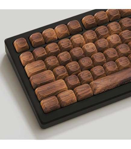 Amazon.com: YMDK GK64 GK64x Keyboard kit CNC Wood Wooden Case
