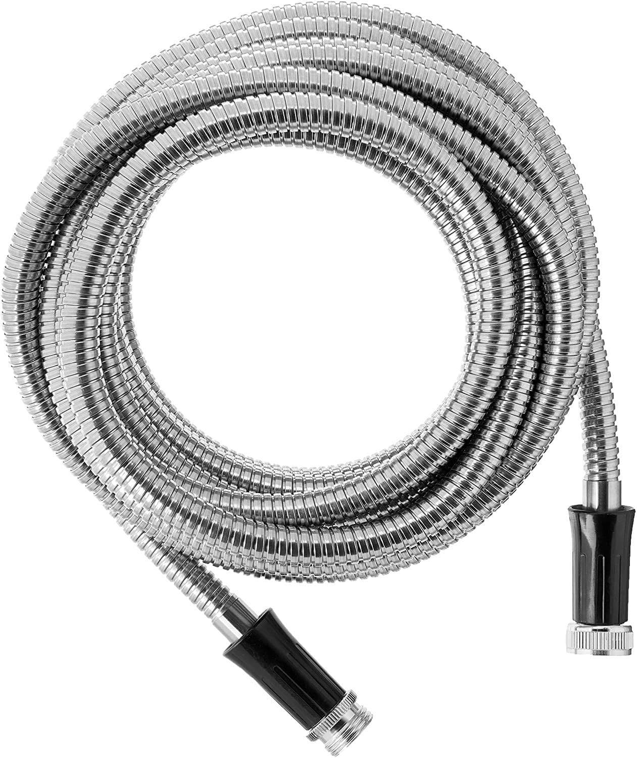 Bionic Steel 75 Foot Garden Hose 304 Stainless Steel Metal Water Hose – Super Tough & Flexible, Lightweight, Crush Resistant Aluminum Fittings, Kink & Tangle Free, Rust Proof, Easy to Use & Store : Garden & Outdoor
