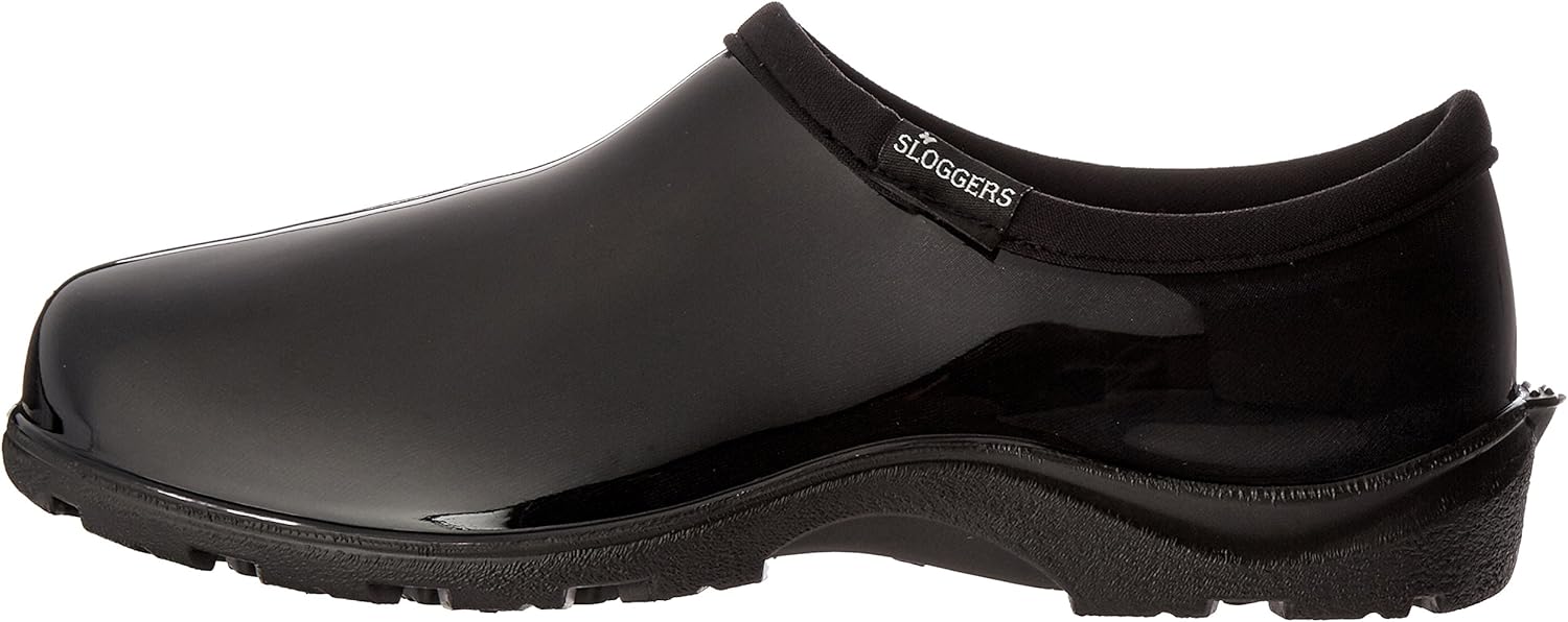 Sloggers Women's Waterproof Rain and Garden Shoe with Comfort Insole, Classic Black, Size 8, Style 5100BK08: Garden & Outdoor