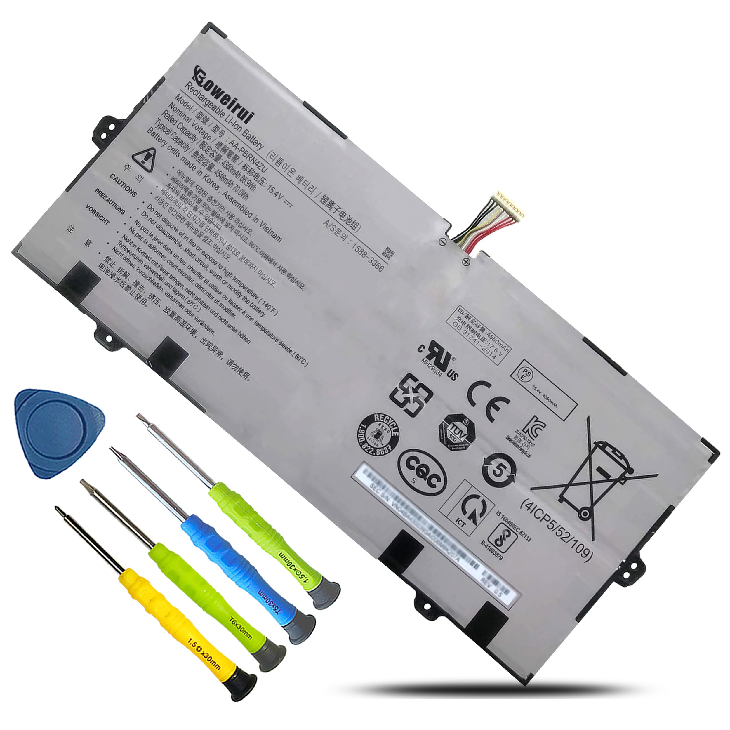 66.9Wh AA-PBRN4ZU Laptop Battery for Samsung Galaxy