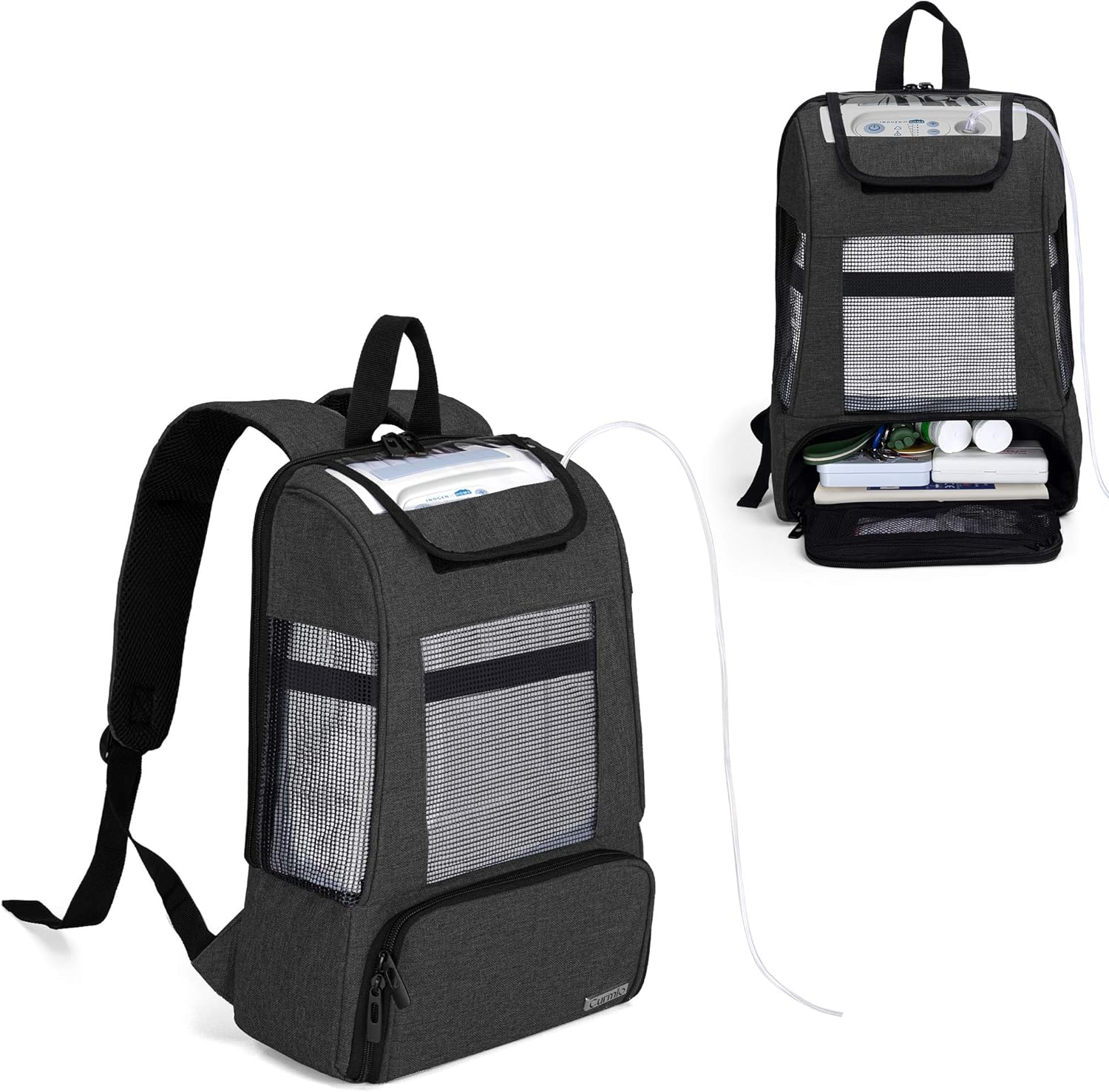 CURMIO Travel Carrying Bag for Portable Oxygen