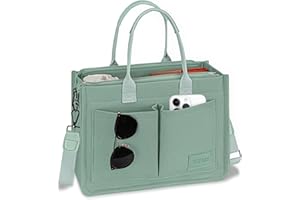 VOFANK Large Canvas Tote Bag for Women - Zipper Work Crossbody Purse Handbag Shoulder Satchel Travel Gym Everyday Bag