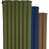 Snugpak Basecamp Ops Air Mat with Built in Foot Pump and Non-Slip Bottom