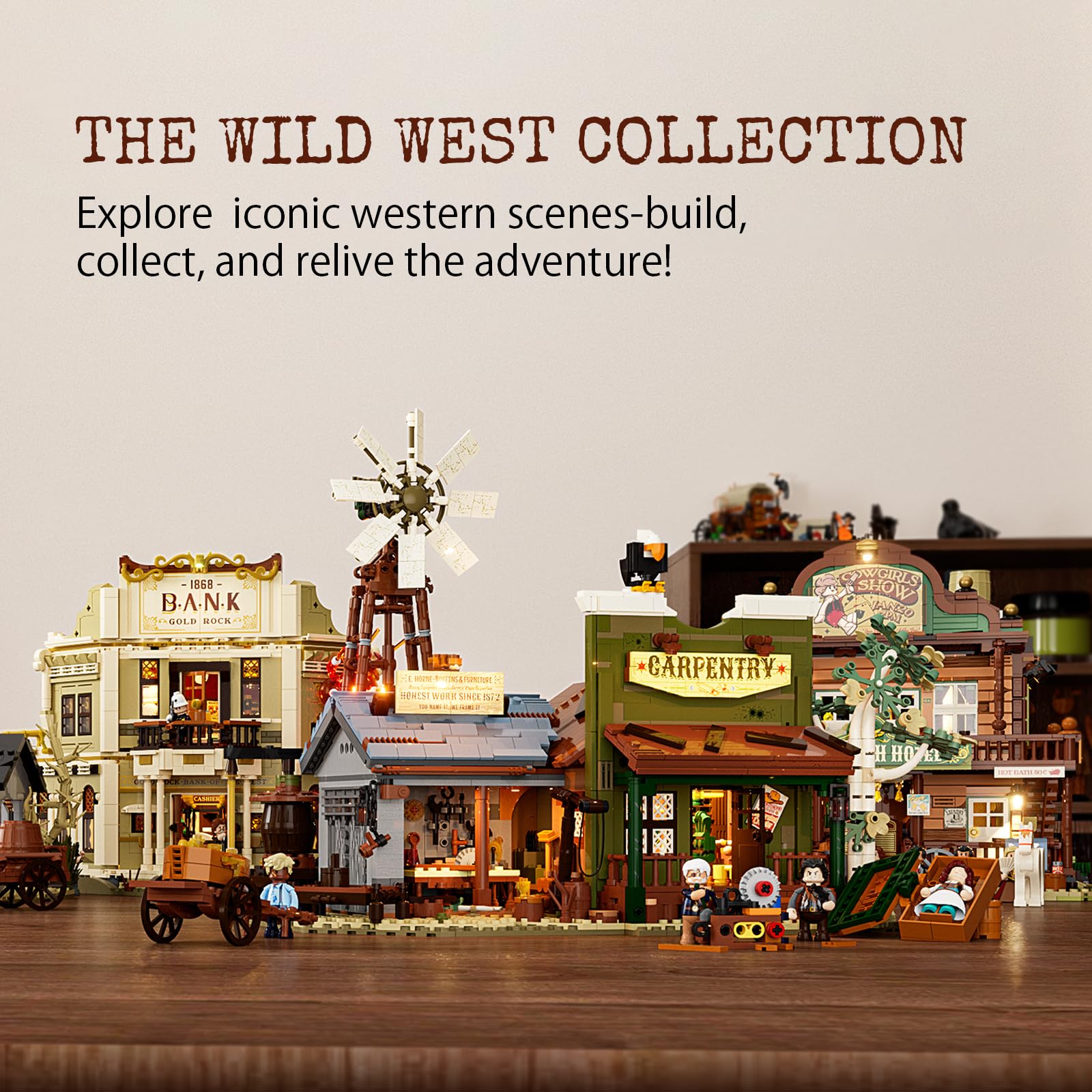 Lumibricks Western Carpentry Workshop Bauset 6