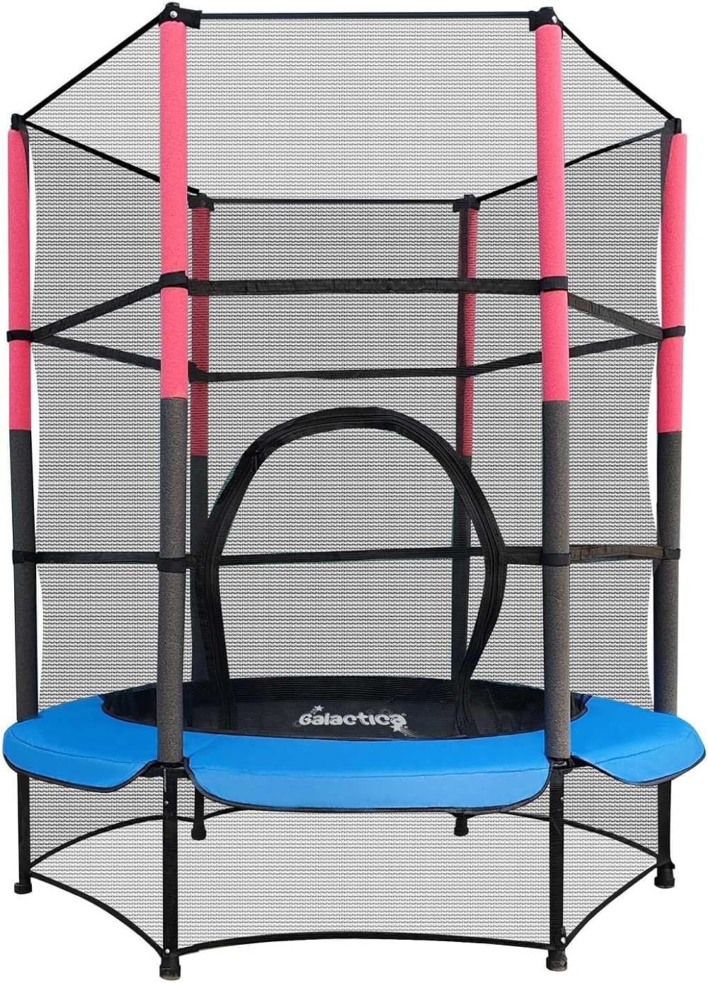 WestWood Galactica New Mini Trampoline 4.5ft with Safety Net Blue