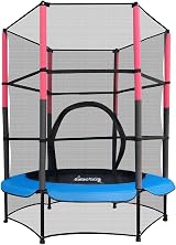 WestWood Galactica New Mini Trampoline 4.5ft with Safety Net Blue