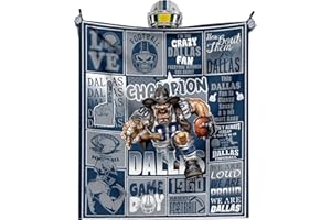Iphoqcnd Football Throw Blanket Football Team Gifts Ideas for Men Women Boys Kids Sport Blanket Sofa Bed Couch Living Room 50"X 60"