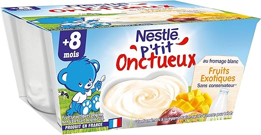 Nestle Bebe P Tit Onctueux Au Fromage Blanc Fruit Exotiques Laitage Des 8 Mois 4 X 100g Pack De 6 24 Laitages Amazon Fr Epicerie Nestle Bebe P Tit Onctueux Au Fromage Blanc Fruit Exotiques Laitage Des 8 Mois 4 X 100g Pack De 6 24 Laitages Amazon Fr Epicerie